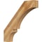 Ekena Millwork 6"W x 36"D x 36"H Balboa Rough Sawn Knee Brace, Western Red Cedar BRC06X36X36BOA00RWR - alternate 1
